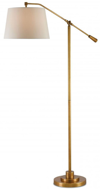 Maxstoke Brass Floor Lamp Currey and Company 8000-0002