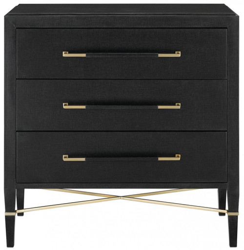 Verona Black Chest Currey and Company 3000-0065