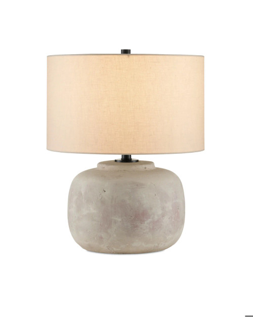 Beton Table Lamp, Antique Earth, 20"H, Currey and Company (6000-0272 NEL4)