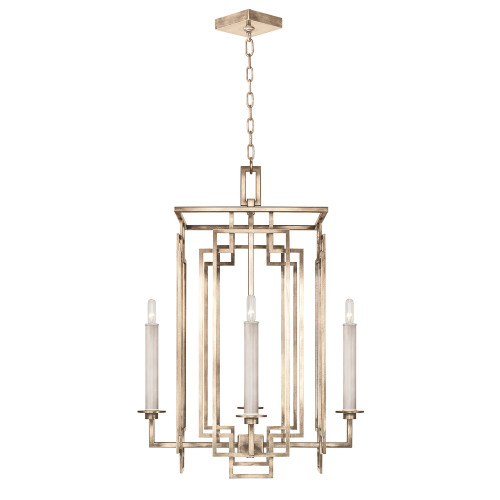 Cienfuegos Chandelier, Square, 4-Light, Gold, 22"W (889040-3ST KEE2)