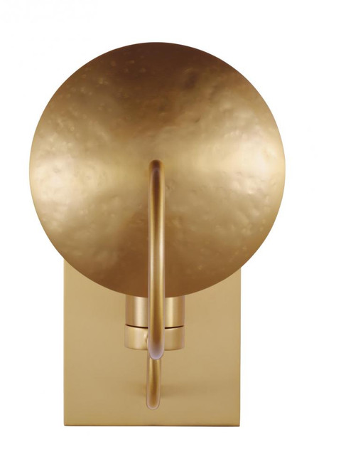 Whare Wall Sconce, 1-Light, Burnished Brass, 10.5"H (EW1151BBS 706U2LA)