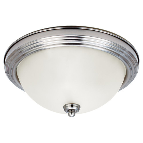 Three Light Ceiling Flush Mount, Generation Lighting - Seagull 77065-962 AFL4