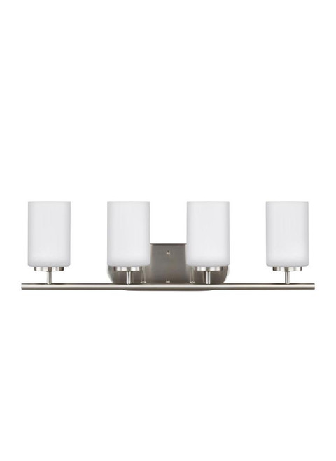 Four Light Wall / Bath Vanity Light, Generation Lighting - Seagull 41163-962 9RTF3