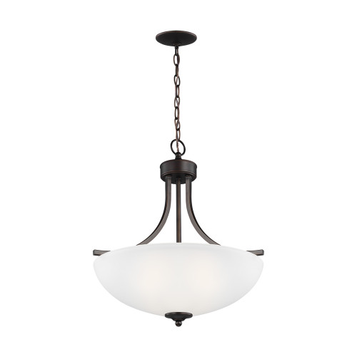 Medium 3-Light Pendant, Generation Lighting - Seagull 6616503EN3-710 9YTVK
