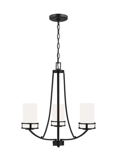 3-Light Chandelier, Generation Lighting - Seagull 3121603EN3-112 A4U5A
