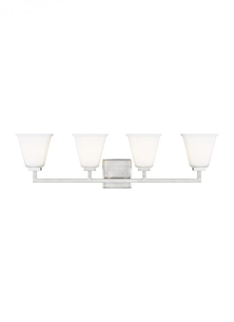 4-Light Bath Vanity, Generation Lighting - Seagull 4413704EN3-962 A1YFJ