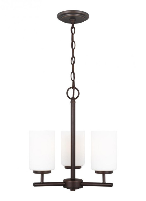 3-Light Chandelier, Generation Lighting - Seagull 31160EN3-710 A4U52