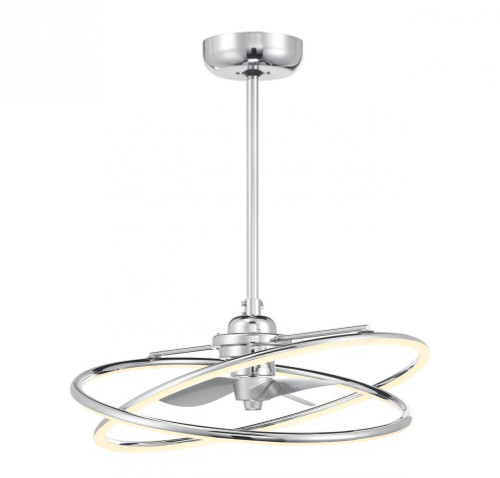Savoy House Dorado LED Fan D'Lier in Polished Chrome, Savoy House 24-FD-745-11 ALZJK 