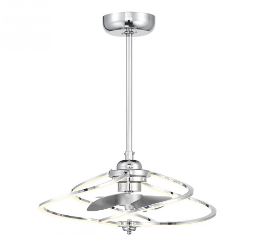 Savoy House Hydra LED Fan D'Lier in Polished Chrome, Savoy House 24-FD-945-11 ALZJQ 