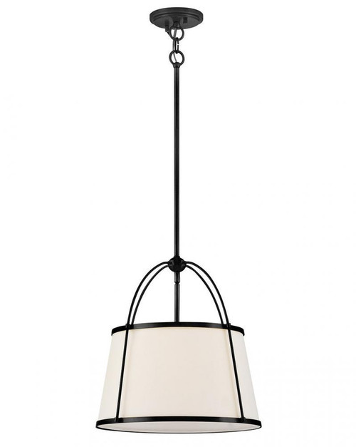 Hinkley Clarke Large Drum Pendant Black 