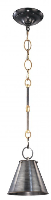 Altamont Pendant Polished Nickel 8"W x 9"H
