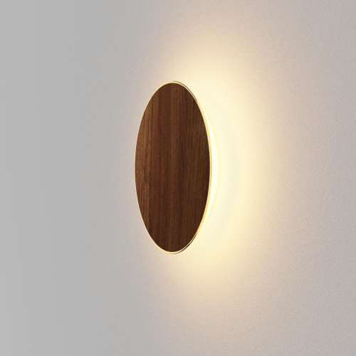Ramen Wall Sconce, LED, Oiled Walnut, 9"H (RMW-09-SW-OWT-HW 407UFLQ)