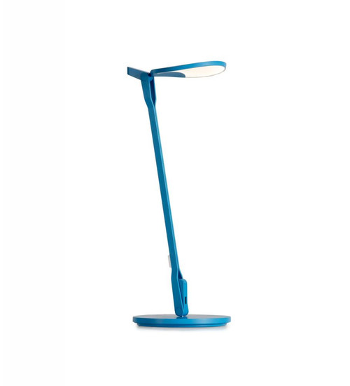 Splitty Desk Lamp, LED, Matte Pacific Blue, 17"H (SPY-W-MPB-USB-DSK 407UDNC)