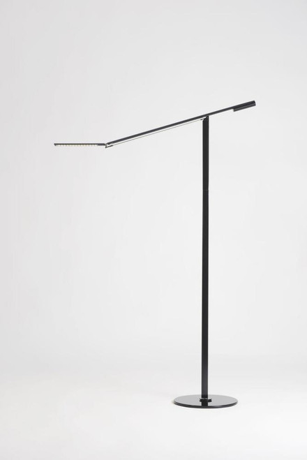 Equo Floor Lamp, Cool Light, LED, Black, 56.75"H (ELX-A-C-BLK-FLR 407U8TA)