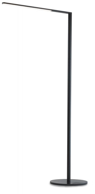 Lady7 Floor Lamp, LED, Metallic Black, 52.25"H (L7-MBK-FLR 407U9PW)