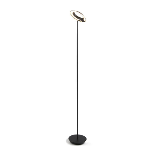 Royyo Floor Lamp, LED, Matte Black, Matte Black Base, 45.5"H (RYO-SW-MTB-MTB-FLR 407UEMD)