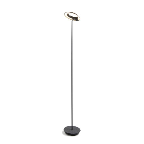 Royyo Floor Lamp, LED, Matte Black, Oxford Felt Base, 45.5"H (RYO-SW-MTB-OXF-FLR 407UEMH)