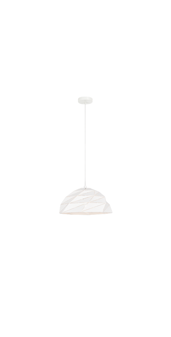 Riku Pendant, 1-Light, White, 14.25"W (C72701WH 305XM1N)