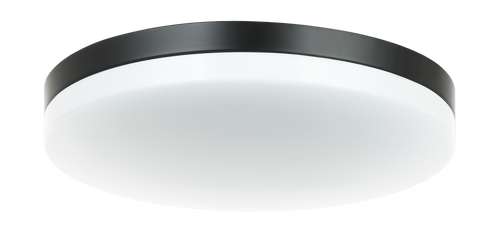 Orion LED Flush Mount, 1-Light, Black, 11"W (M12001BK 305XL1K)