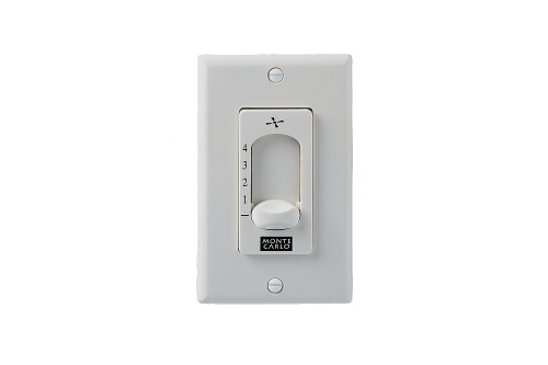 Wall Control - White, Visual Comfort & Co. Fan Collection ESSWC-4-WH 3KQT
