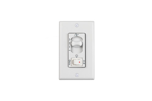 Wall Control - White, Visual Comfort & Co. Fan Collection ESSWC-5-WH 9N0Y