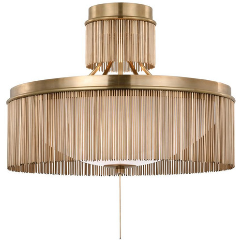 Visual Comfort & Co. Signature Collection Sutton 21" Flush Mount, Visual Comfort & Co. Signature Collection FW 4200AB DD8F0 