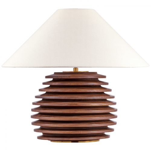 Visual Comfort & Co. Signature Collection Crenelle 20" Stacked Table Lamp, Visual Comfort & Co. Signature Collection KW 3715BNB-L DD8F9 