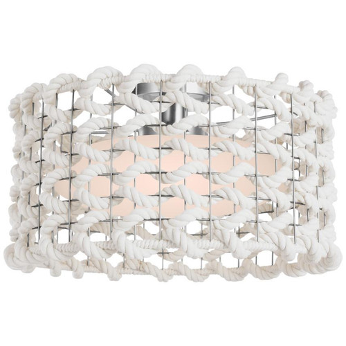 Visual Comfort & Co. Signature Collection Catania 17" Flush Mount, Visual Comfort & Co. Signature Collection FW 4034PN/WG-CR DD8F3 
