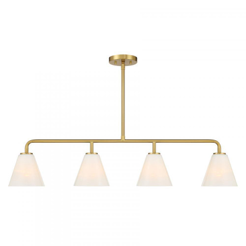 Savoy House Blair 4-Light Linear Chandelier 