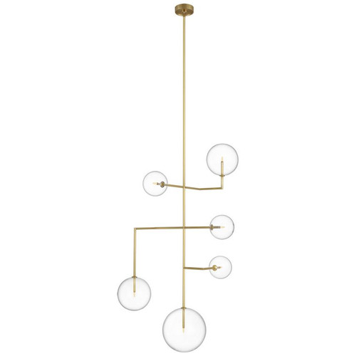 Visual Comfort & Co. Signature Collection Linnea 26"  Entry Chandelier, Visual Comfort & Co. Signature Collection ARN 5385HAB-CG N1Y5N 