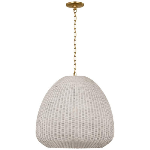 Visual Comfort & Co. Signature Collection Kokomo 30" Domed Pendant, Visual Comfort & Co. Signature Collection CHC 5650AB-CLW N1Y5Q 