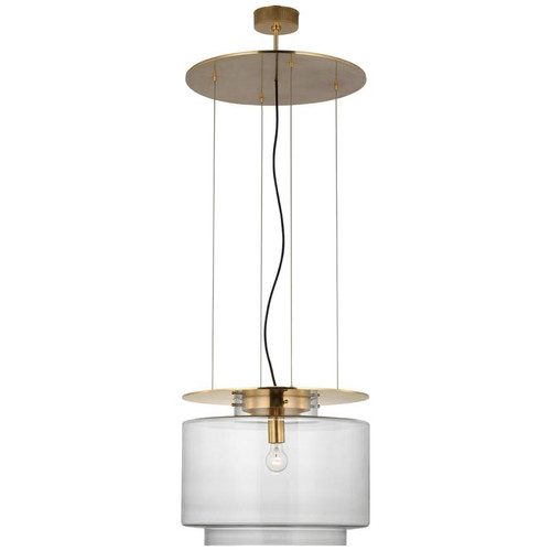 Visual Comfort & Co. Signature Collection Elias 20" Floating Pendant, Visual Comfort & Co. Signature Collection RB 5082AB-CG DDE9L 