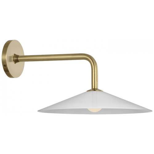Visual Comfort & Co. Signature Collection Ponce 9"  Sconce, Visual Comfort & Co. Signature Collection AL 2030HAB-WG DDECM 