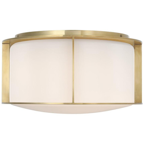 Visual Comfort & Co. Signature Collection Phinn 13" Flush Mount, Visual Comfort & Co. Signature Collection BBL 4191SB-WG DDF83 