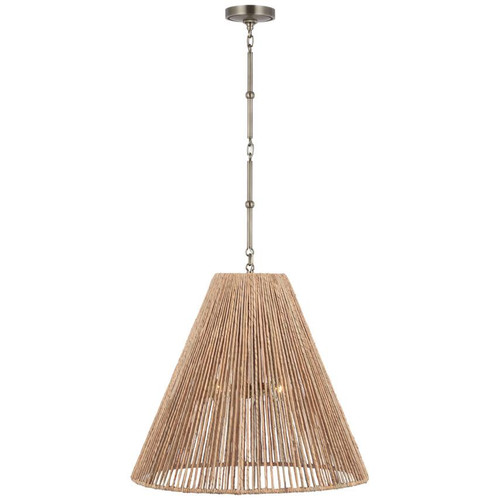 Visual Comfort & Co. Signature Collection Goodman Large Hanging Lamp, Visual Comfort & Co. Signature Collection TOB 5014AN-NAB DDF94 