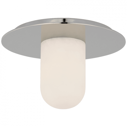 Visual Comfort & Co. Signature Collection Fosse 8" Flush Mount, Visual Comfort & Co. Signature Collection KW 4006PN-ALB N1W6P 
