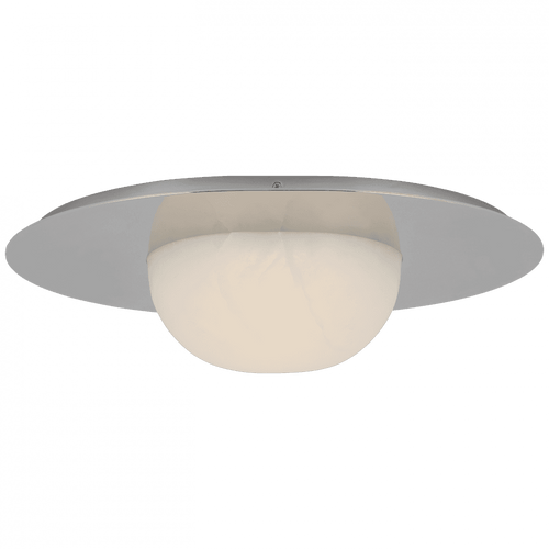 Visual Comfort & Co. Signature Collection Fosse 21" Flush Mount, Visual Comfort & Co. Signature Collection KW 4008PN-ALB N1W8L 