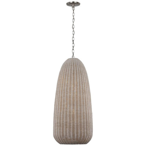 Visual Comfort & Co. Signature Collection Kokomo 20" Elongated Pendant, Visual Comfort & Co. Signature Collection CHC 5656PN-ASW DDF9D 