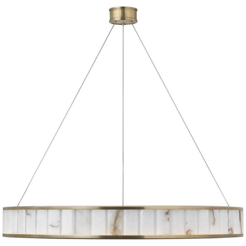 Visual Comfort & Co. Signature Collection Iterna 40" Ring Chandelier, Visual Comfort & Co. Signature Collection CHC 5801AB-ALB N1W85 