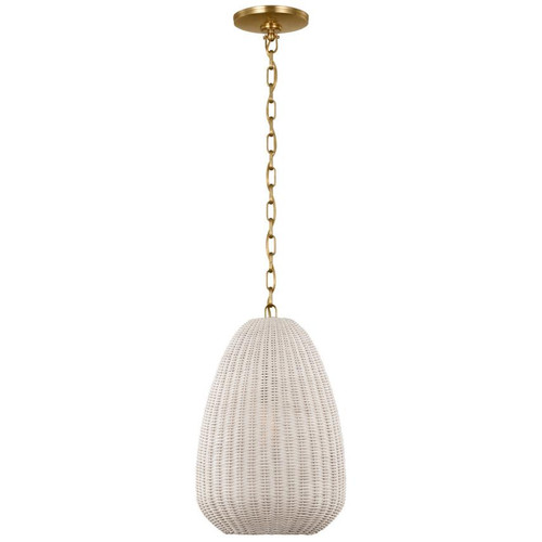 Visual Comfort & Co. Signature Collection Kokomo 12" Pendant, Visual Comfort & Co. Signature Collection CHC 5645AB-CLW N1Y48 