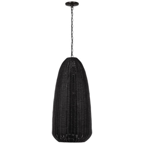 Visual Comfort & Co. Signature Collection Kokomo 20" Elongated Pendant, Visual Comfort & Co. Signature Collection CHC 5656BZ-CRW N1Y4K 