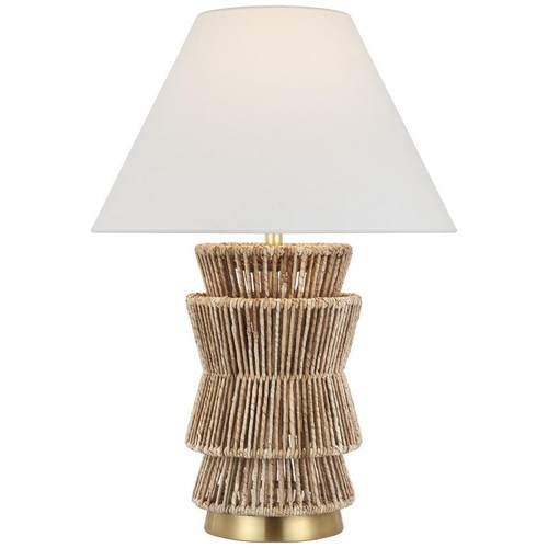 Visual Comfort & Co. Signature Collection Antigua 30" Layered Table Lamp, Visual Comfort & Co. Signature Collection CHA 8015NAB/AB-L N1Y63 