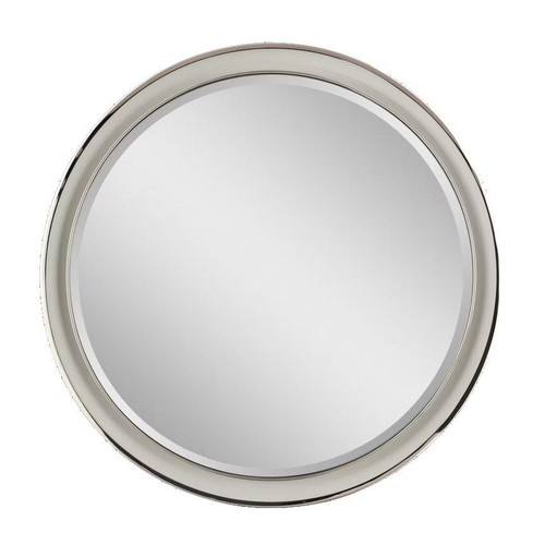 Visual Comfort & Co. Signature Collection Tricia 24" Illuminated Round Mirror, Visual Comfort & Co. Signature Collection TOB 2960PN DDCA4 