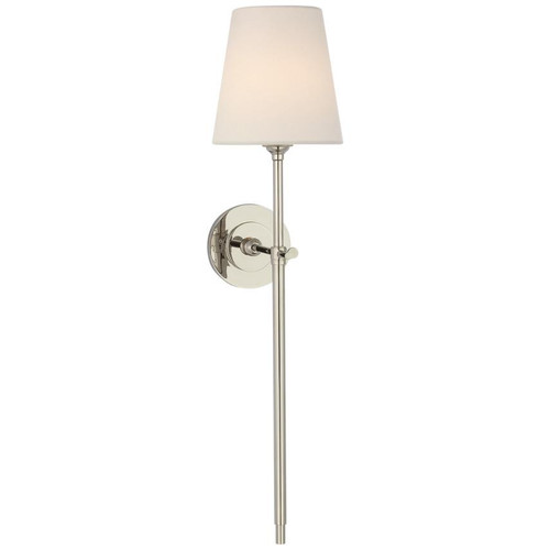 Visual Comfort & Co. Signature Collection Bryant 27" Cordless Tail Sconce, Visual Comfort & Co. Signature Collection TOB 2044PN-L-CL DDCAM 