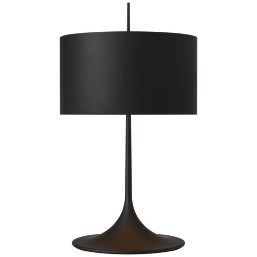 Visual Comfort & Co. Signature Collection Spinet 26" Modern Trumpet Table Lamp, Visual Comfort & Co. Signature Collection BBL 3301BLK-BLK DDADA 