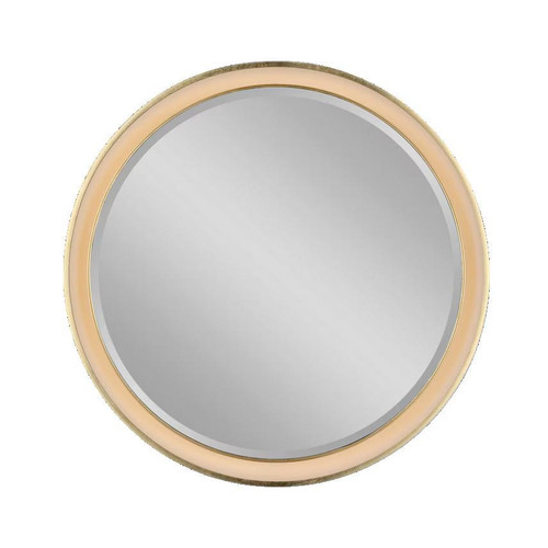 Visual Comfort & Co. Signature Collection Tricia 24" Illuminated Round Mirror, Visual Comfort & Co. Signature Collection TOB 2960PN/G DDCA5 