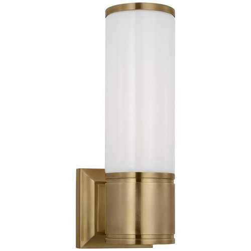 Visual Comfort & Co. Signature Collection Halford 14" Bath Sconce, Visual Comfort & Co. Signature Collection CHD 2045AB-WG DDFA7 