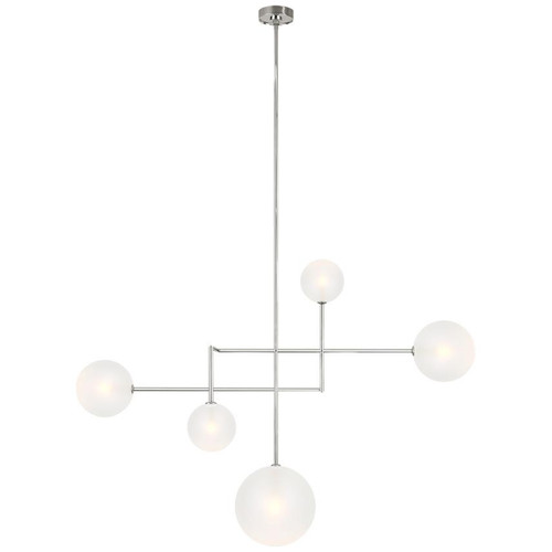 Visual Comfort & Co. Signature Collection Linnea 57"  Chandelier, Visual Comfort & Co. Signature Collection ARN 5382PN-EG DDFAV 
