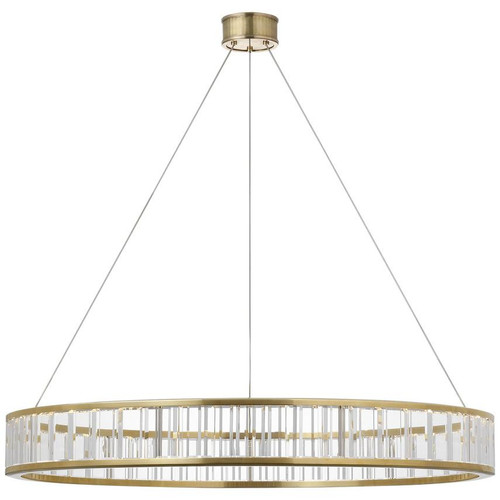 Visual Comfort & Co. Signature Collection Iterna 40" Ring Chandelier, Visual Comfort & Co. Signature Collection CHC 5801AB-CG DDCD3 