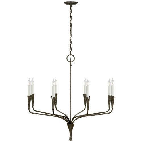 Visual Comfort & Co. Signature Collection Aiden 40" Single Tier Chandelier, Visual Comfort & Co. Signature Collection CHC 5502AI DD7G9 